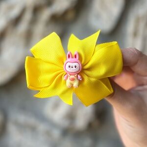 6 PACK MINI LABUBU HAIR BOWS
